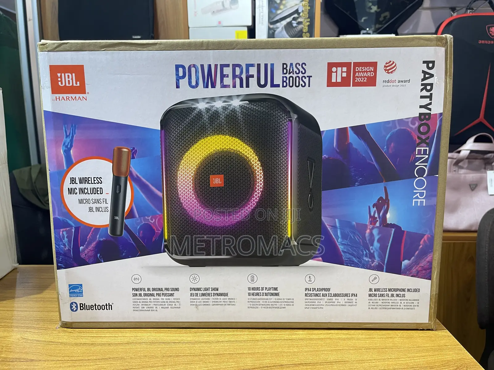 JBL Partybox ENCORE With Microphone