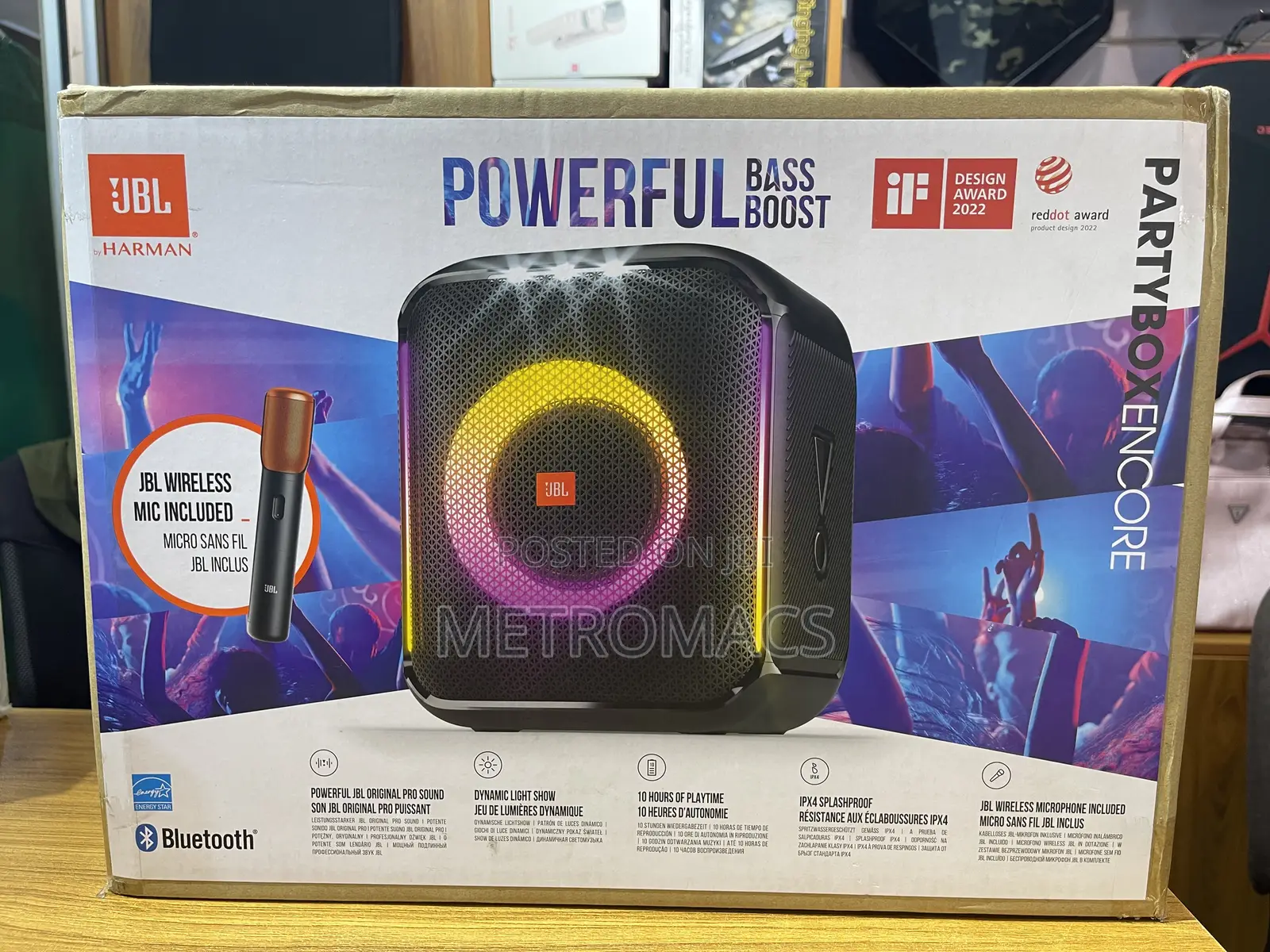 JBL Partybox ENCORE With Microphone