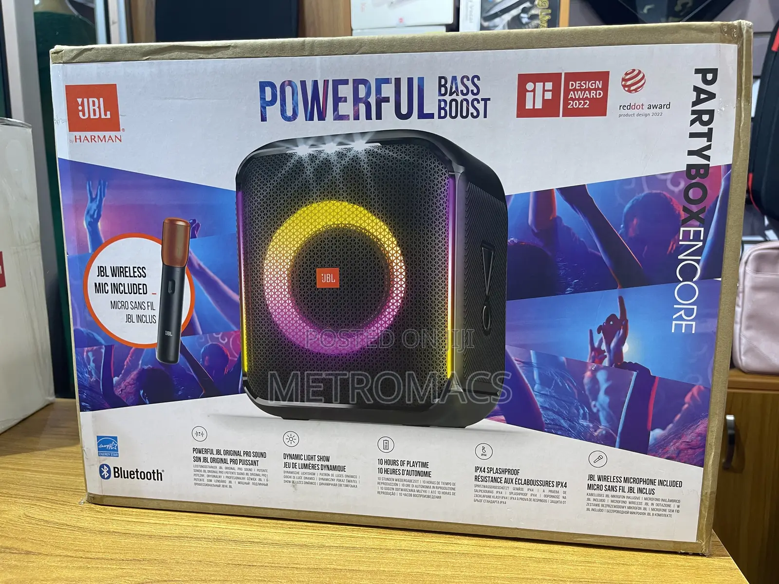 JBL Partybox ENCORE With Microphone