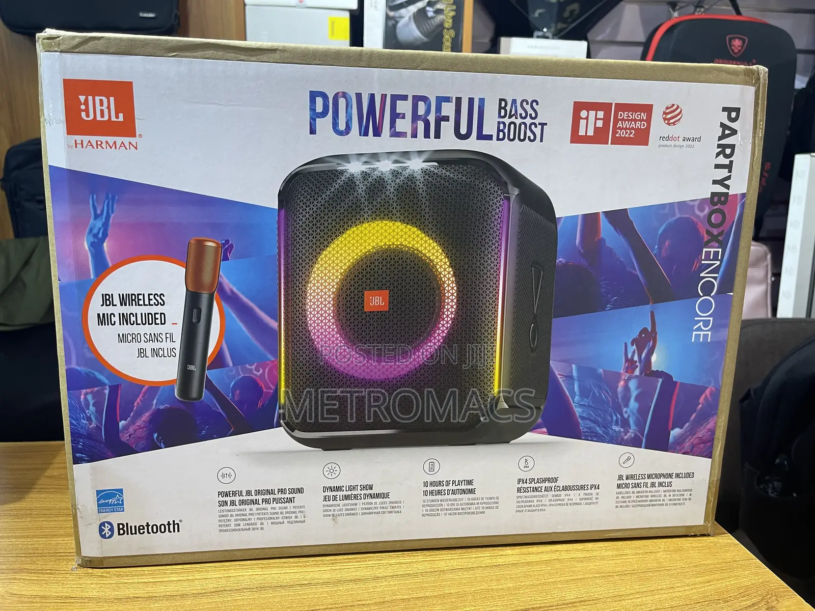 JBL Partybox ENCORE With Microphone