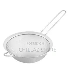 Kitchen Flour Colander Sifter Sieve Oil Mesh Wire Strainer