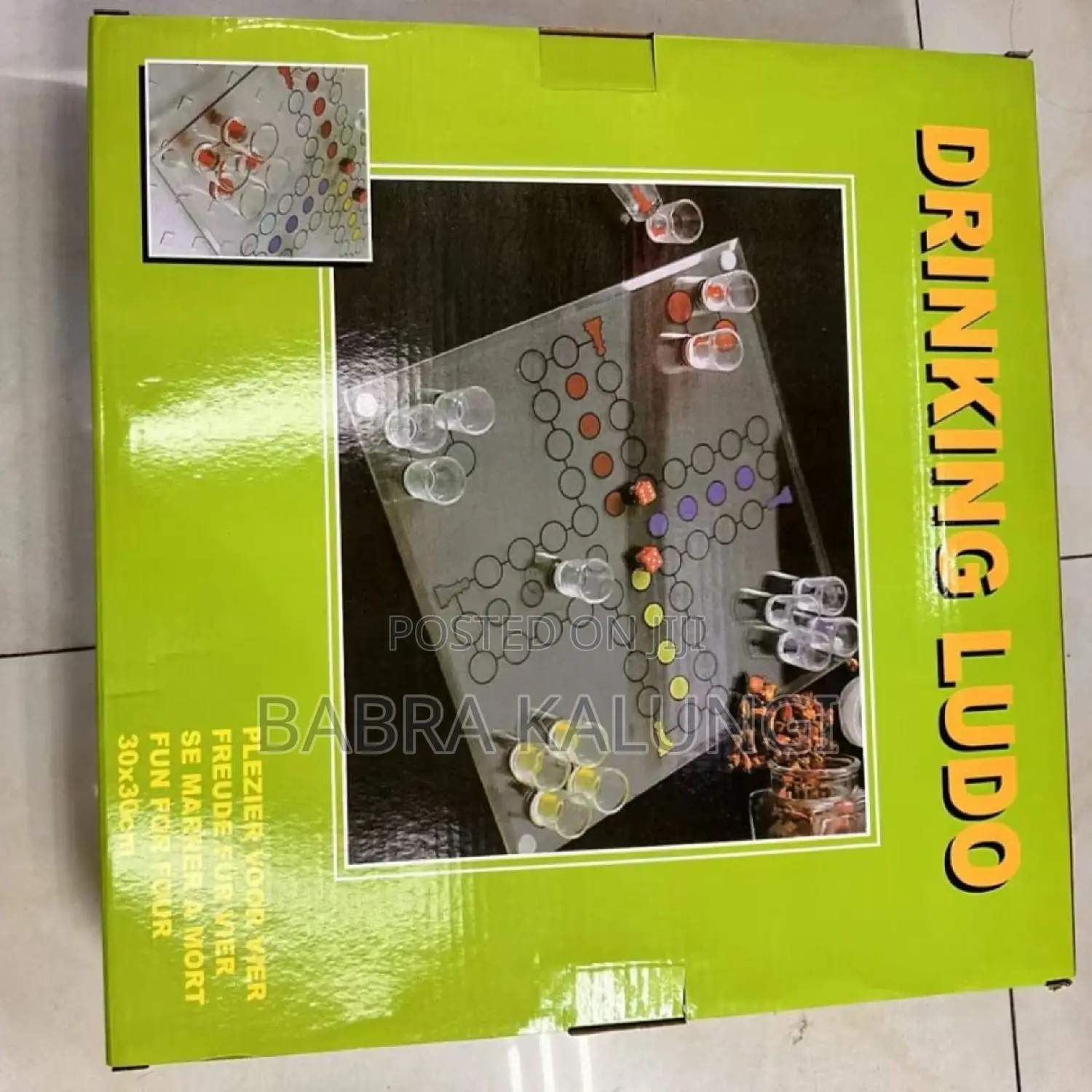 Drinking Ludo Board Game