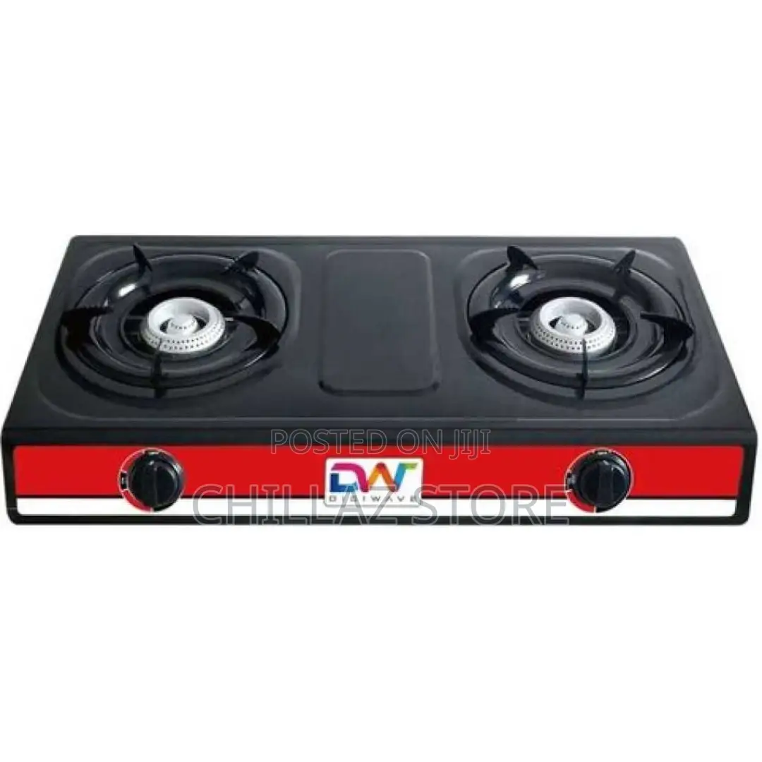 Digiwave Double Burner Gas Stove Stainless Steel –