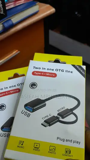 2 in 1 OTG Line - Type C + Micro