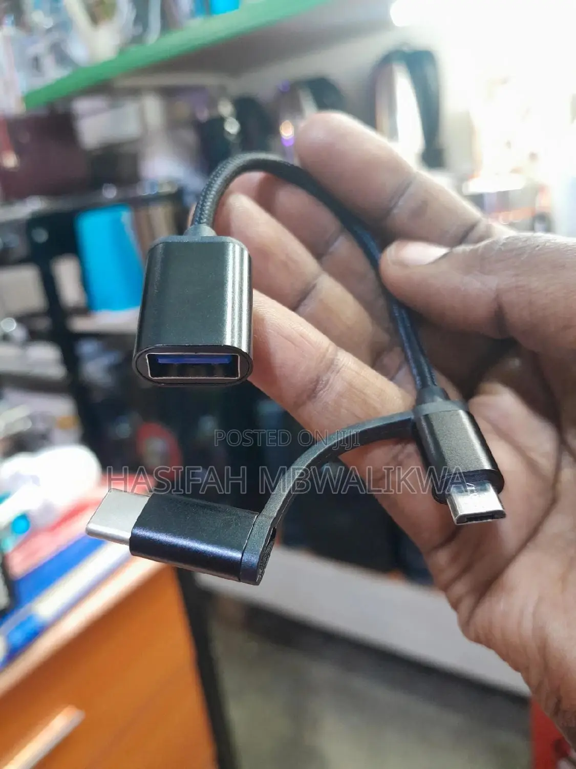 2 in 1 OTG Line - Type C + Micro
