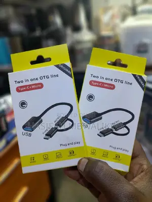 2 in 1 OTG Line - Type C + Micro