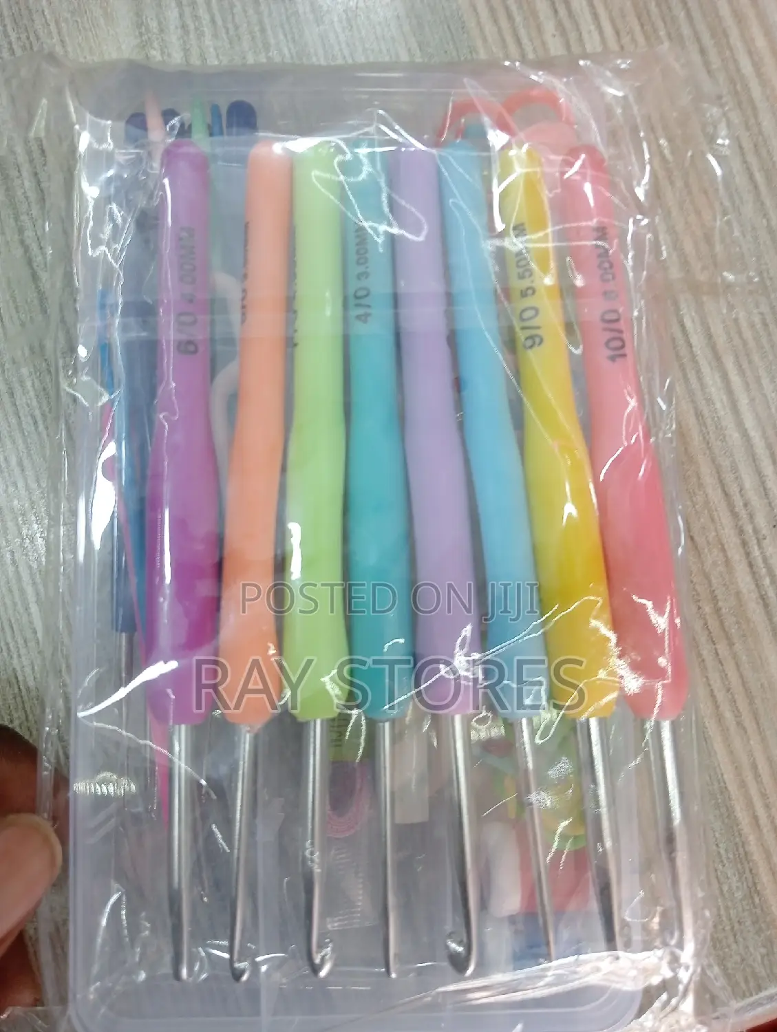 Crochet Hook Knitting Needle Set With Case