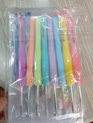 Crochet Hook Knitting Needle Set With Case
