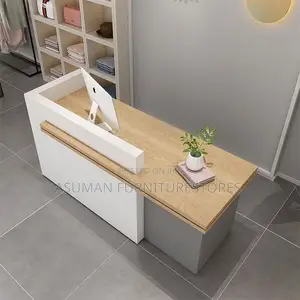 Modern Reception Desk Call Us On