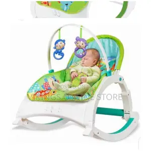 Baby Rocking Chair Green White