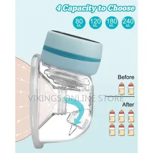Wearable Electric Breast Pump - Multicolor