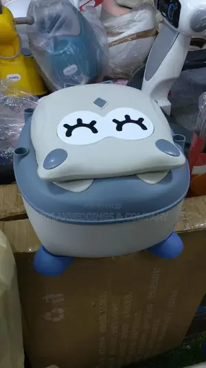 Baby Kids Blue Bear Portable Potty