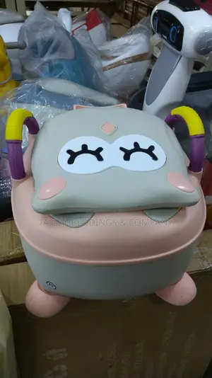 Baby Kids Pink Bear Portable Potty Training Toilet Seat