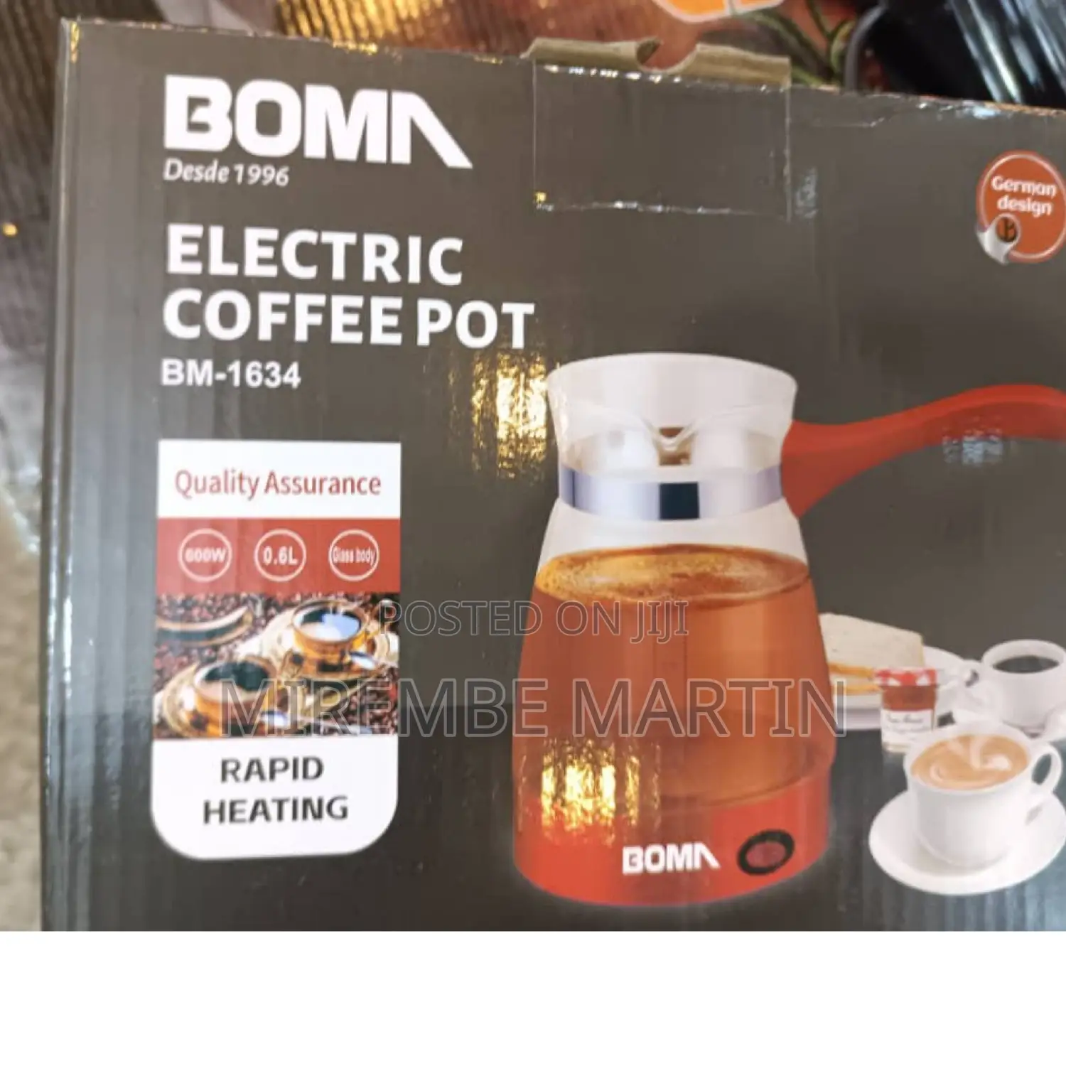 Boma Electric Coffee Pot.