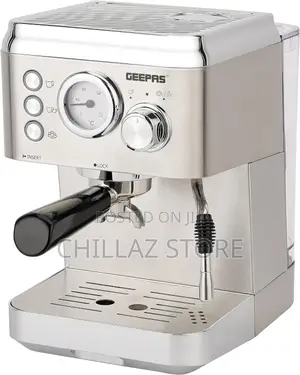Geepas 20 Bar Espresso and Cappuccino Coffee Machine-