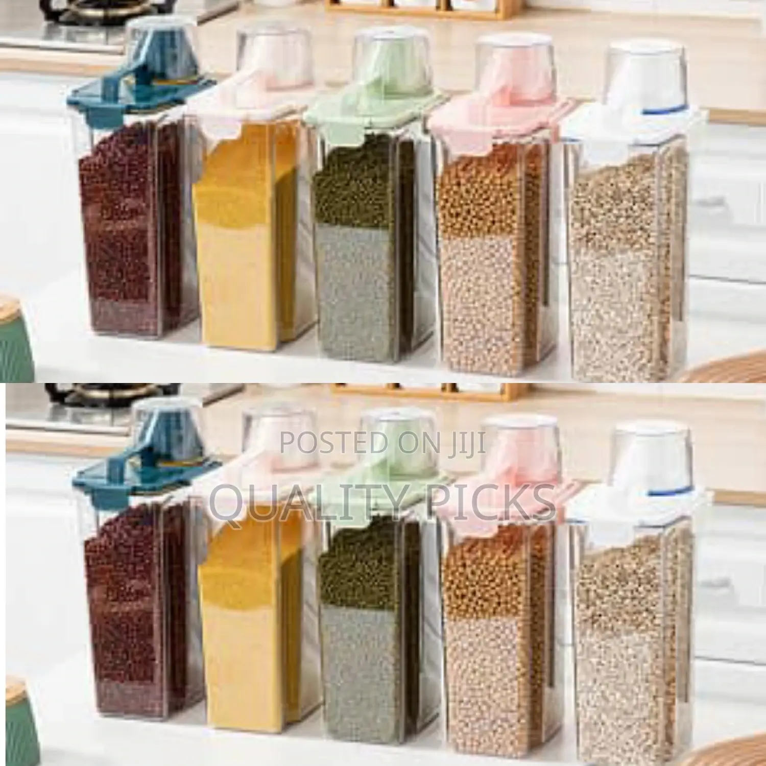 Dry Food Storage Containers Set