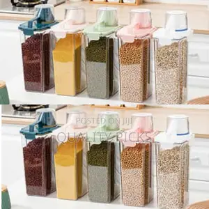 Dry Food Storage Containers Set
