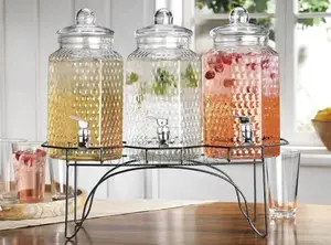 Glass Juice Dispenser