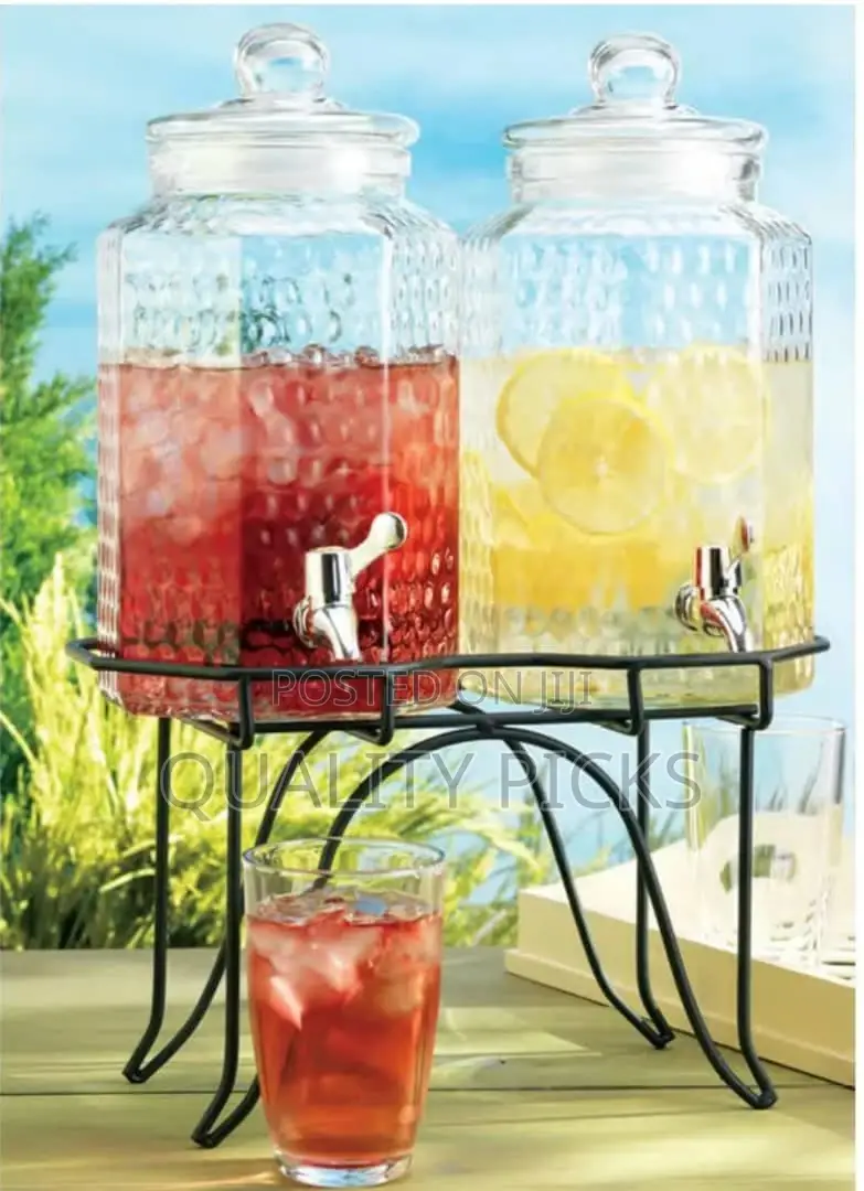Glass Juice Dispenser