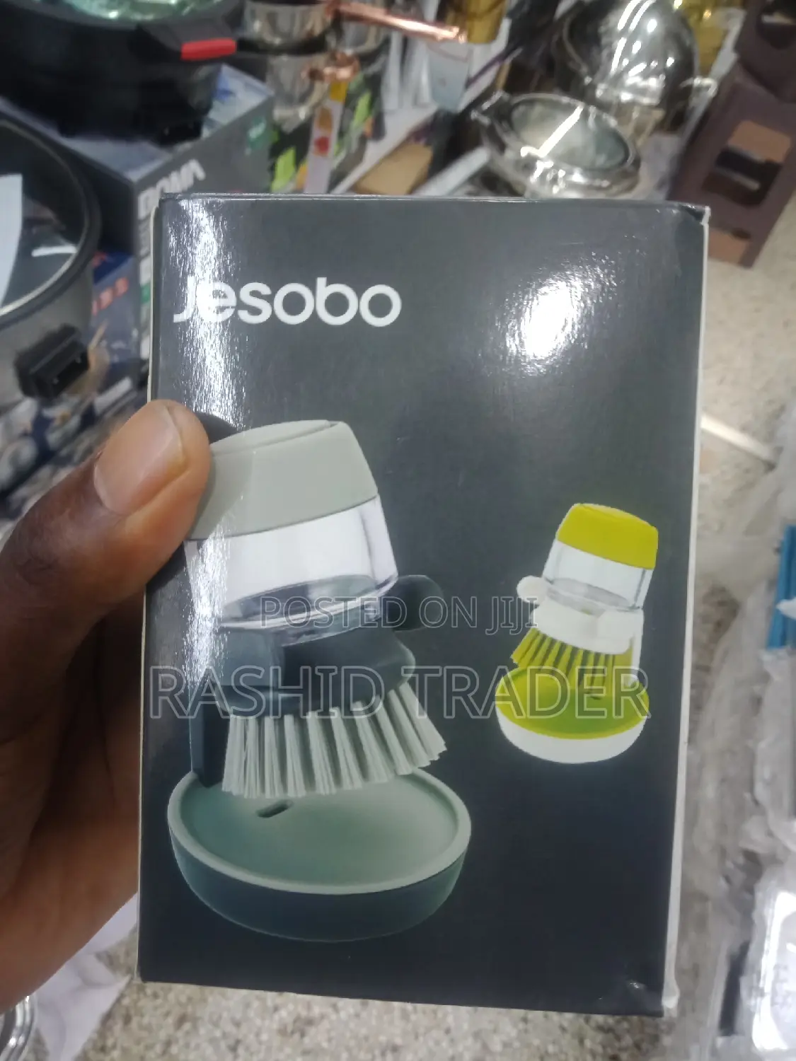 Dish Washing Palm Storage Brush