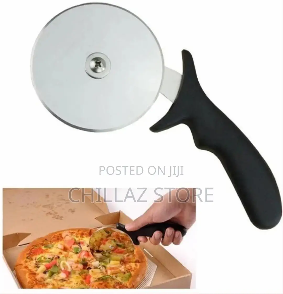 Stainless Steel Pizza Cutter Wheel With Handle-