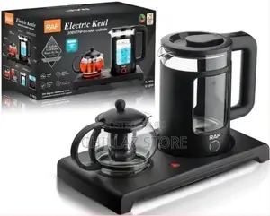 RAF Electric Kettle With Turkish Teapot European