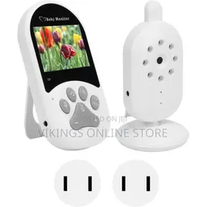 Safe Signal Transmission Baby Monitor - White
