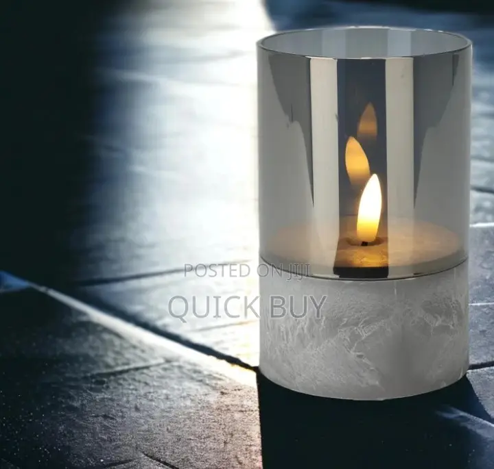 Elegant Led Candle in Grass