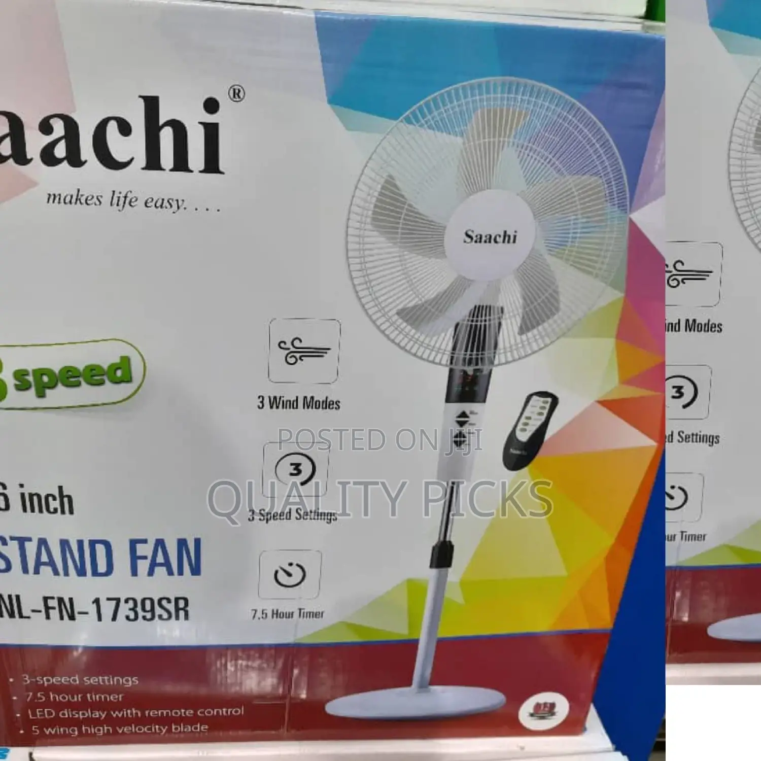 Saachi Stand Fan