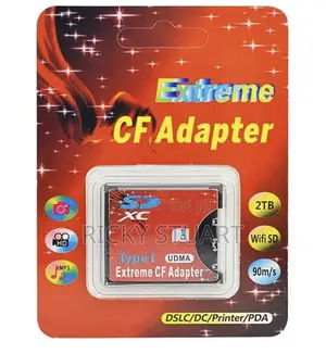 CF Camera Card Adapter Memory Card for SD Card for Canon EOS