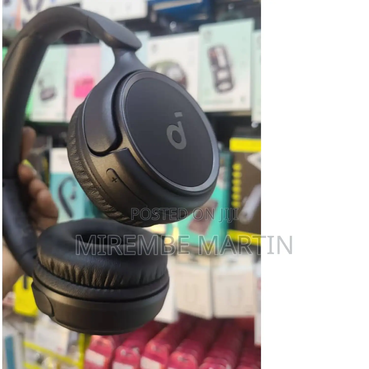 Wireless Soundcore Headphones.