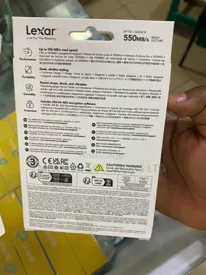 1tb SSD External Lexar