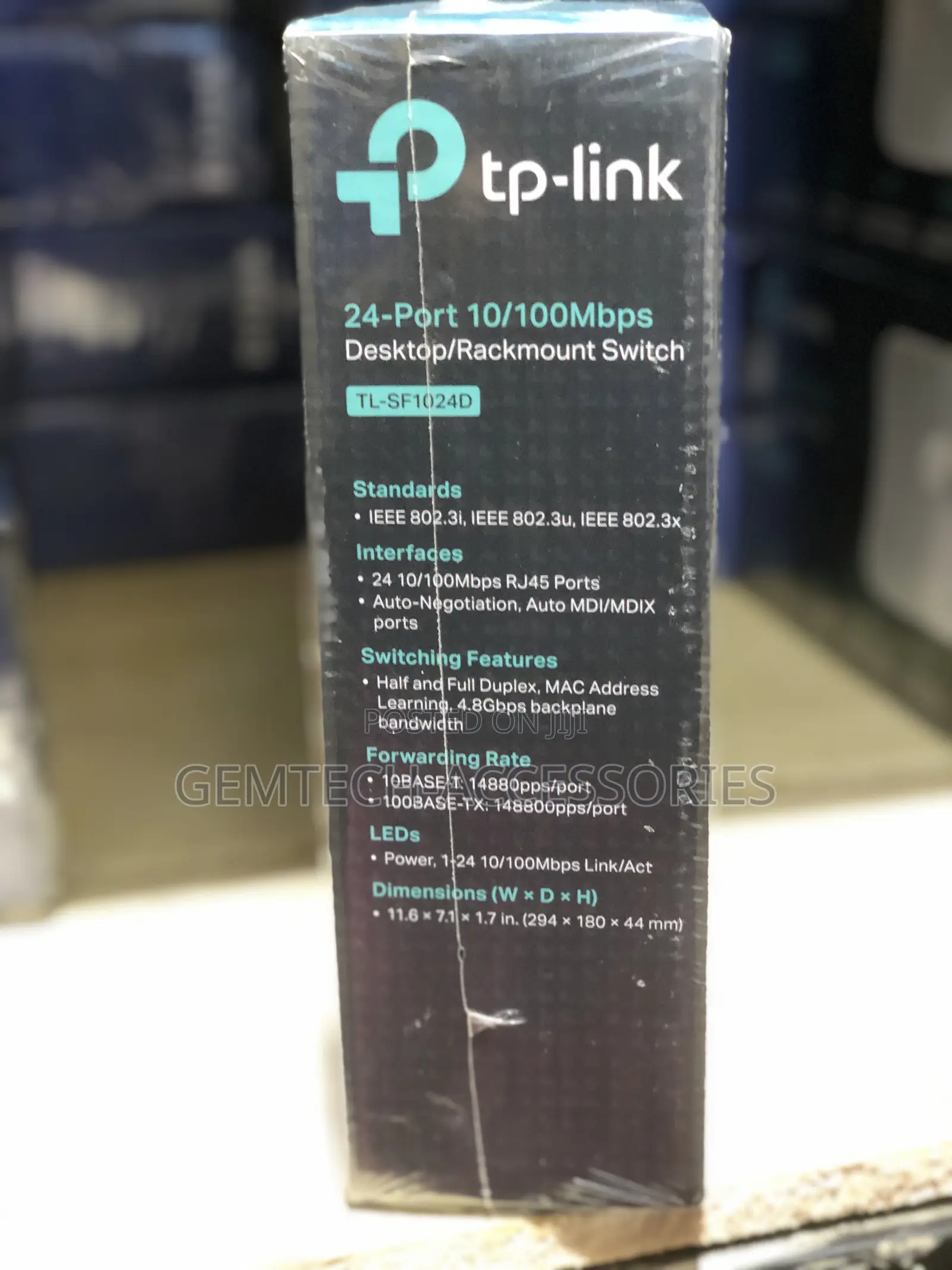Tplink TL-SF1024D 24-Port 10/100mbpsdesktop/Rackmount Switch