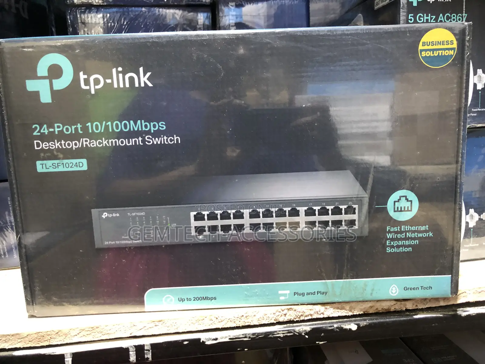 Tplink TL-SF1024D 24-Port 10/100mbpsdesktop/Rackmount Switch