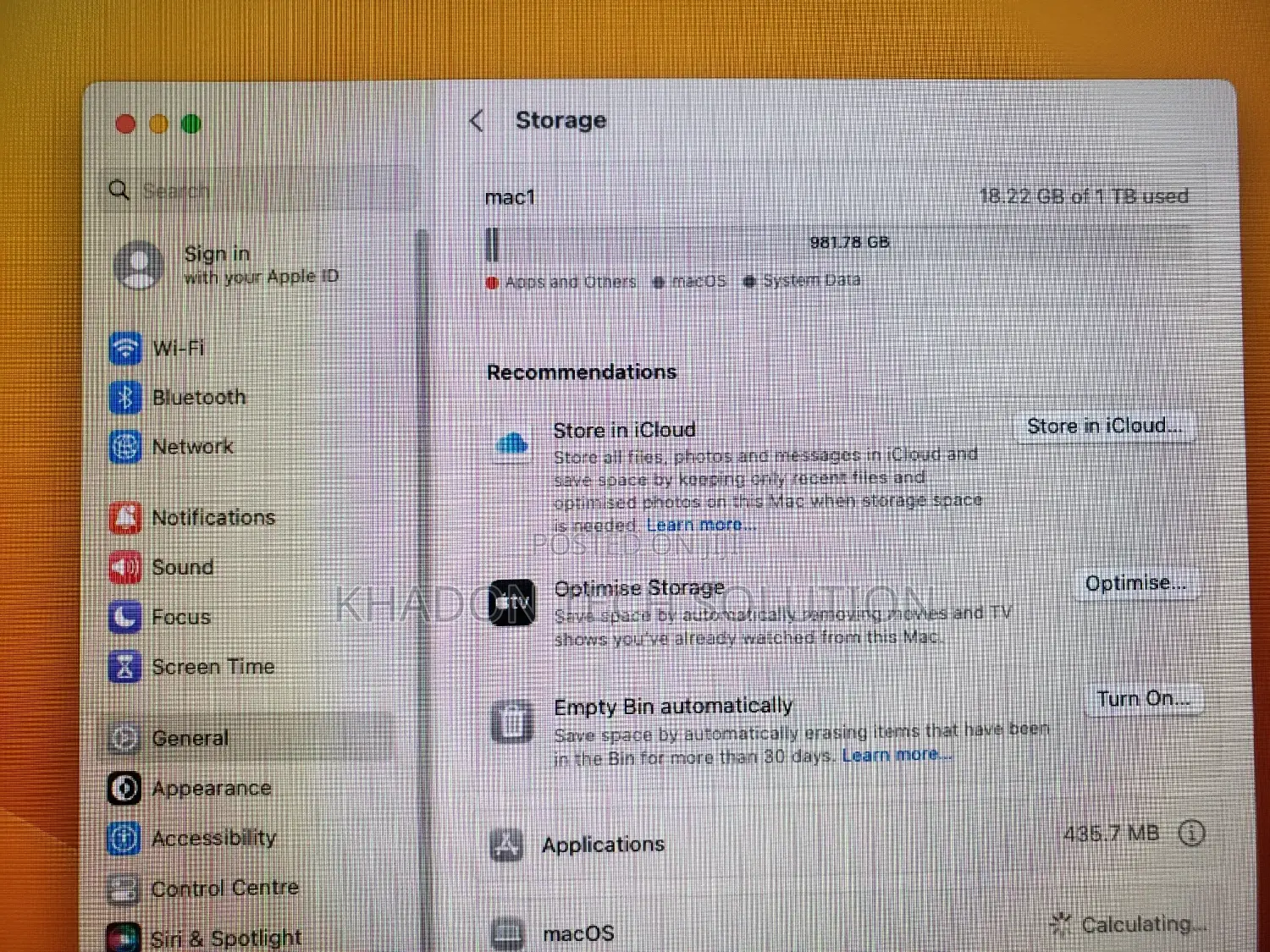 Desktop Computer Apple iMac 8GB Intel Core I5 SSD 1T