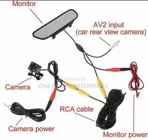 TFT Car Rear View Mirror Monitor Vehicle Parking Camera