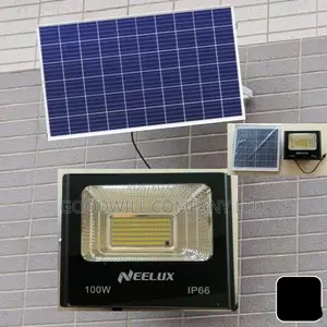 100w Solar Flood Light / 100w Solar Light Wt Lithium Battery