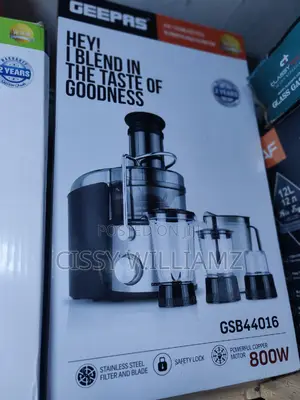 Geepas 4in1 Blender/Juice Extractor/Juicer/Juice Extractor