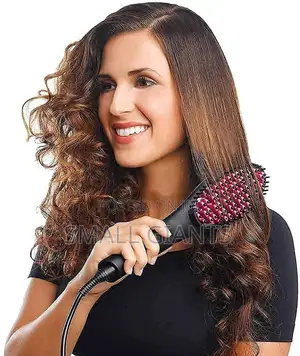 Electric Comb Brush 3 in 1 Ceramic Fast Hair Straightener