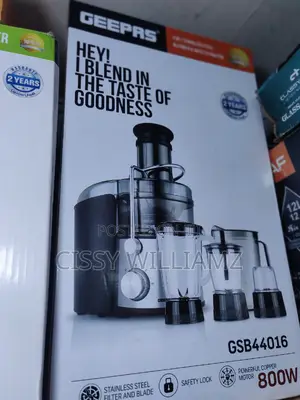 4in1 Blender Juice Extractor/Geepas Juice Extractor/Blender