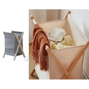 Folding Clothes Laundry Basket