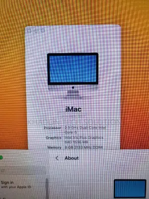 Desktop Computer Apple iMac 8GB Intel Core I5 SSD 1T