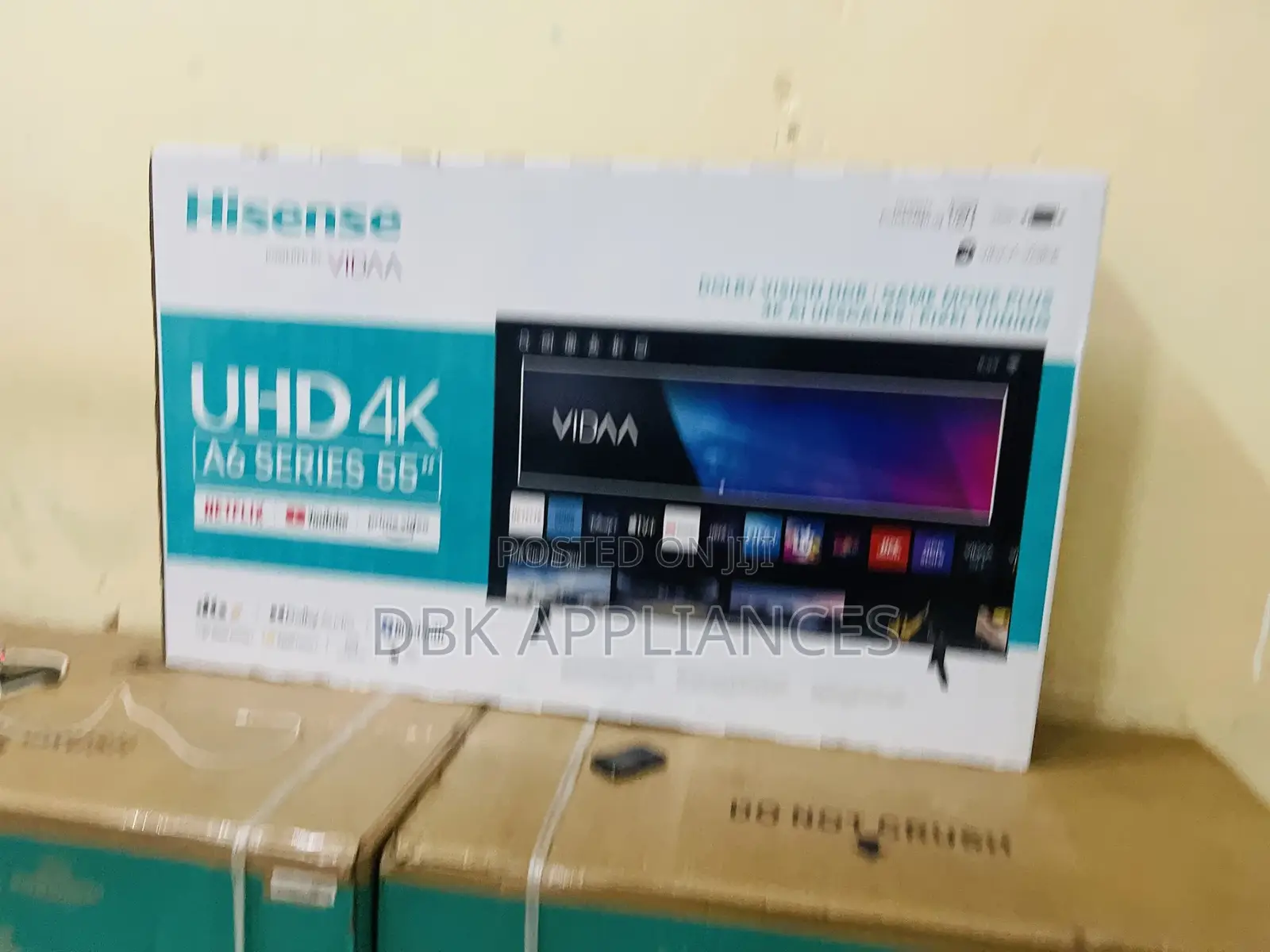 Hisense 55inch Smart Uhd TVS 2025