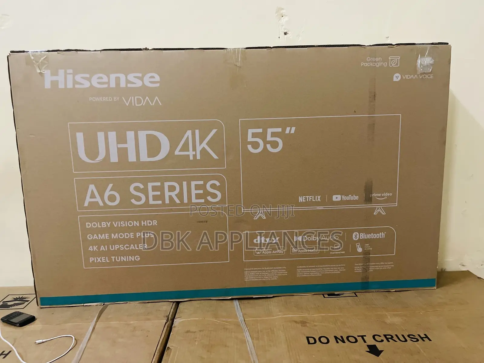Hisense 55inch Smart Uhd TVS 2025