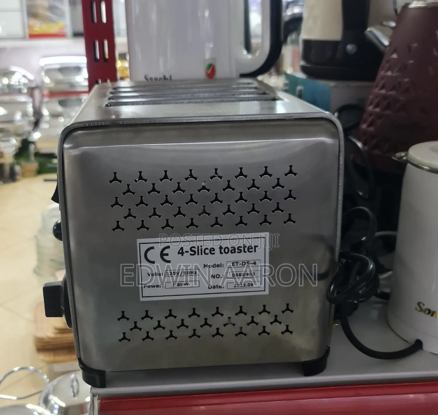 Commercial Bread Toaster 4 Slices