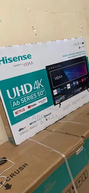 Hisense 50inch Smart Uhd TVS 3yr Warranty