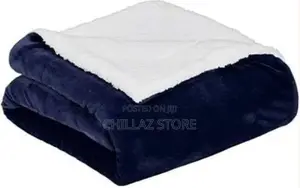 Fleece Blanket – Navy Blue