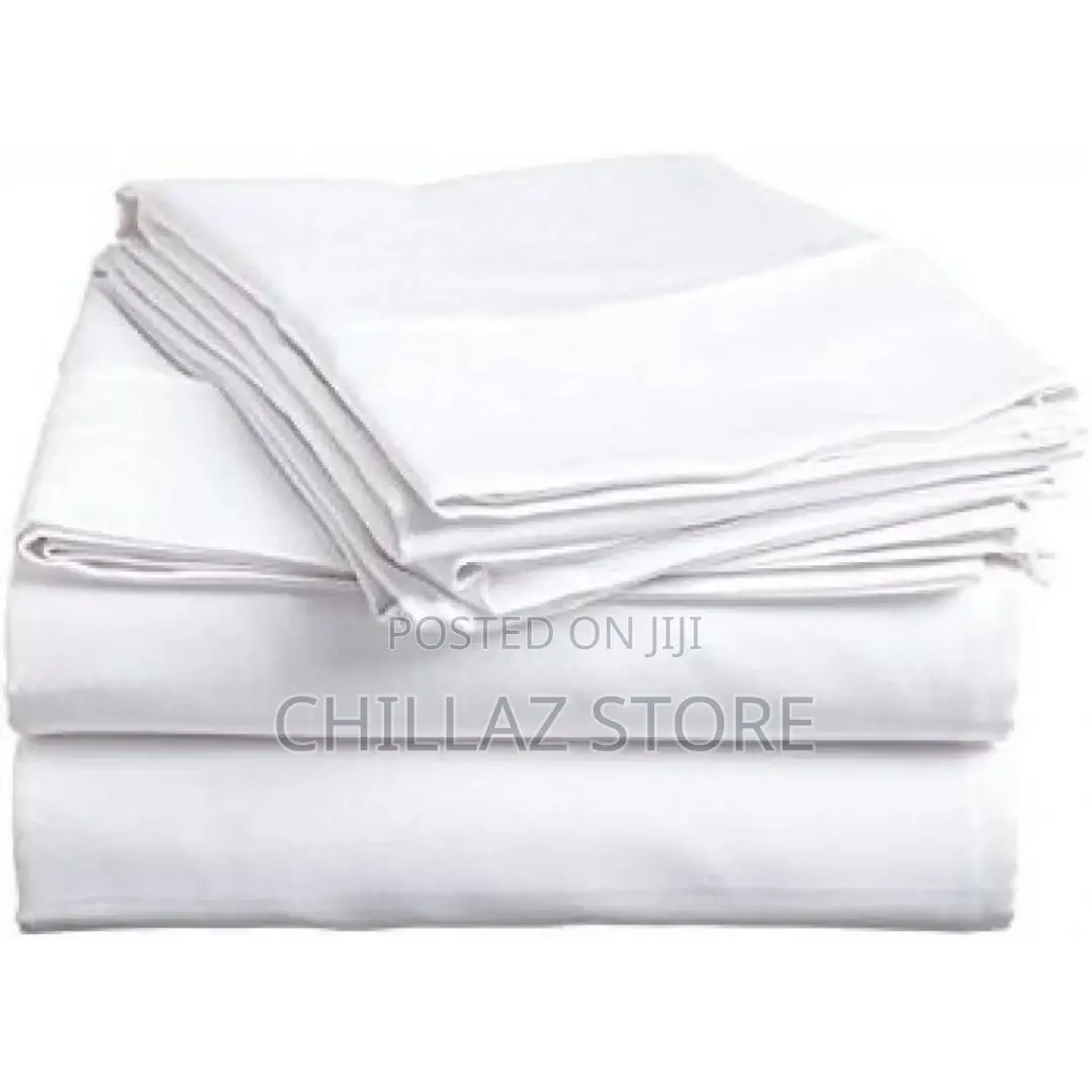 Home Fashion 5*6 Cotton Bedsheets With 2 Pillow Cases