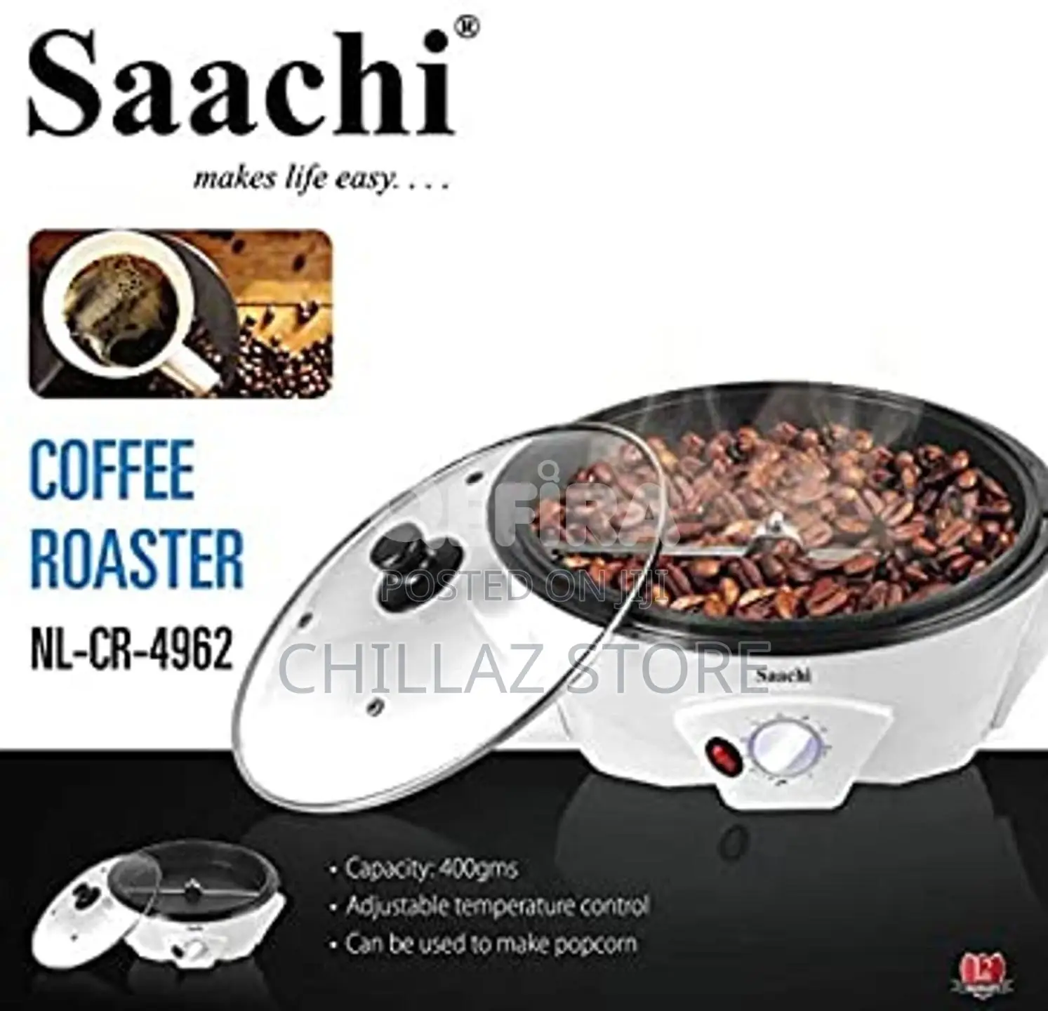 Saachi Coffee Beans/Popcorn Roasting Machine,