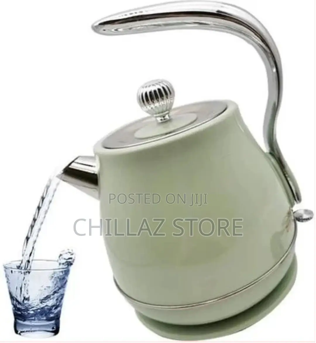 Boma 1.7L Rectro Electric Heat Kettle Automatic Power-